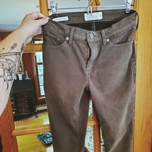 Lucky Brand Brooke Army Green sz 6